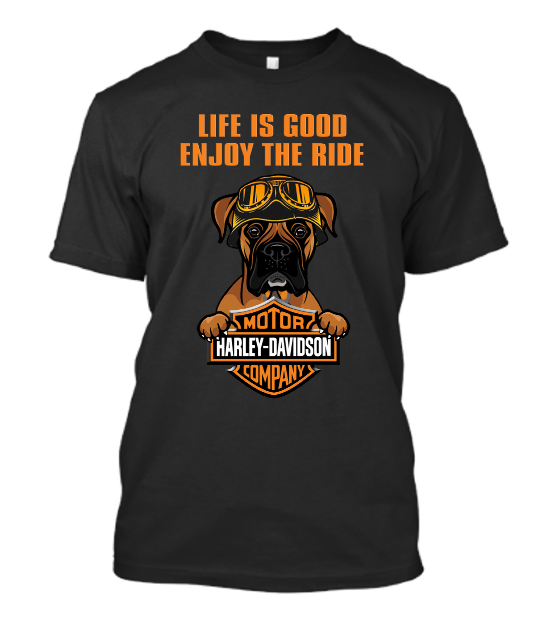 Harley Davidson Boxer Life Is Good Enjoy The Ride T-Shirt
