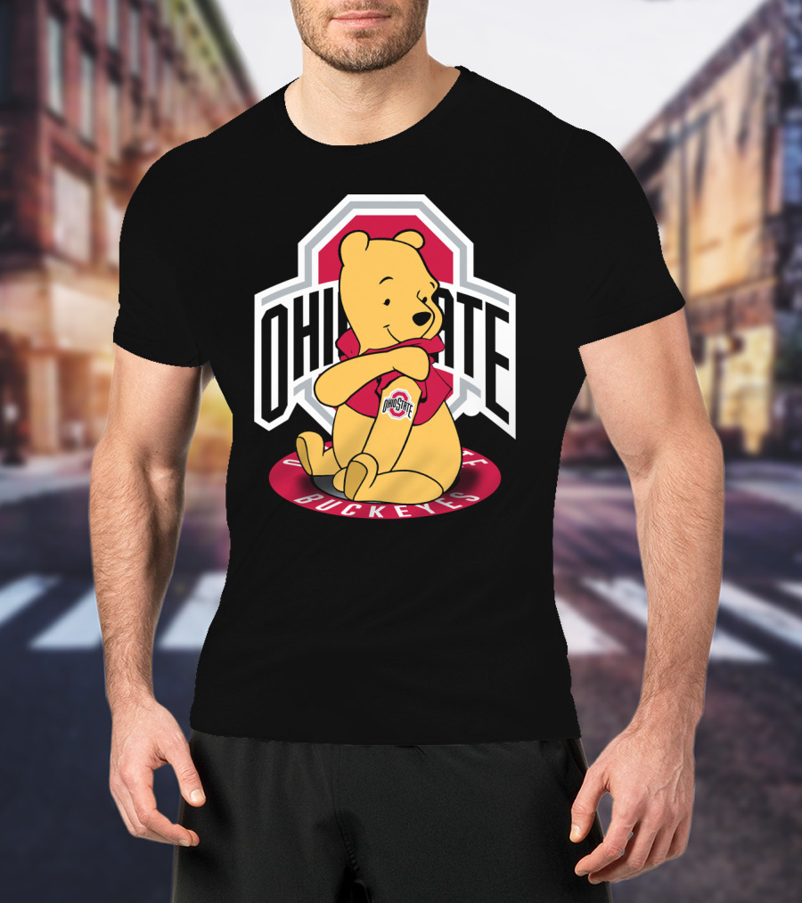 Ohio State Pooh Bear Buckeyes T-Shirt