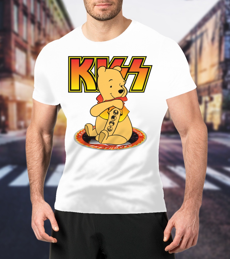 KISS Pooh Beethoven Band T-Shirt