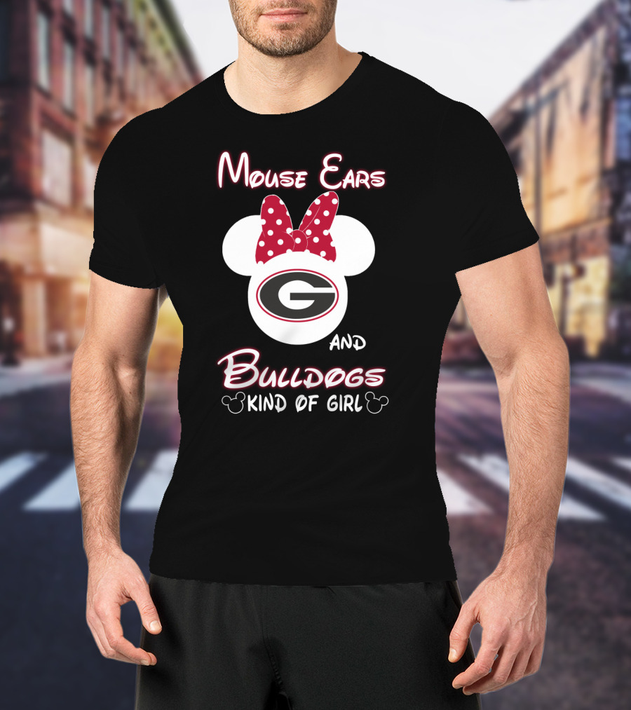 Mouse Ears And Bulldogs Kind Of Girl T-Shirt
