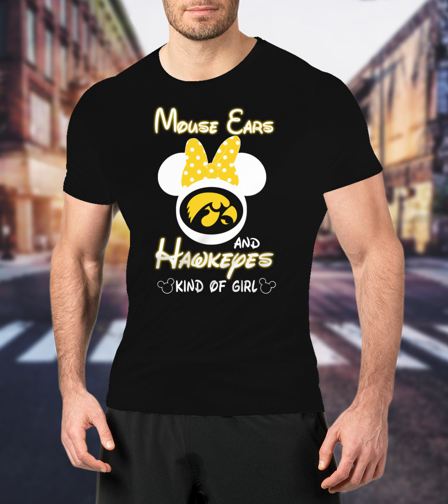 Mouse Ears And Hawkeyes Kind Of Girl T-Shirt