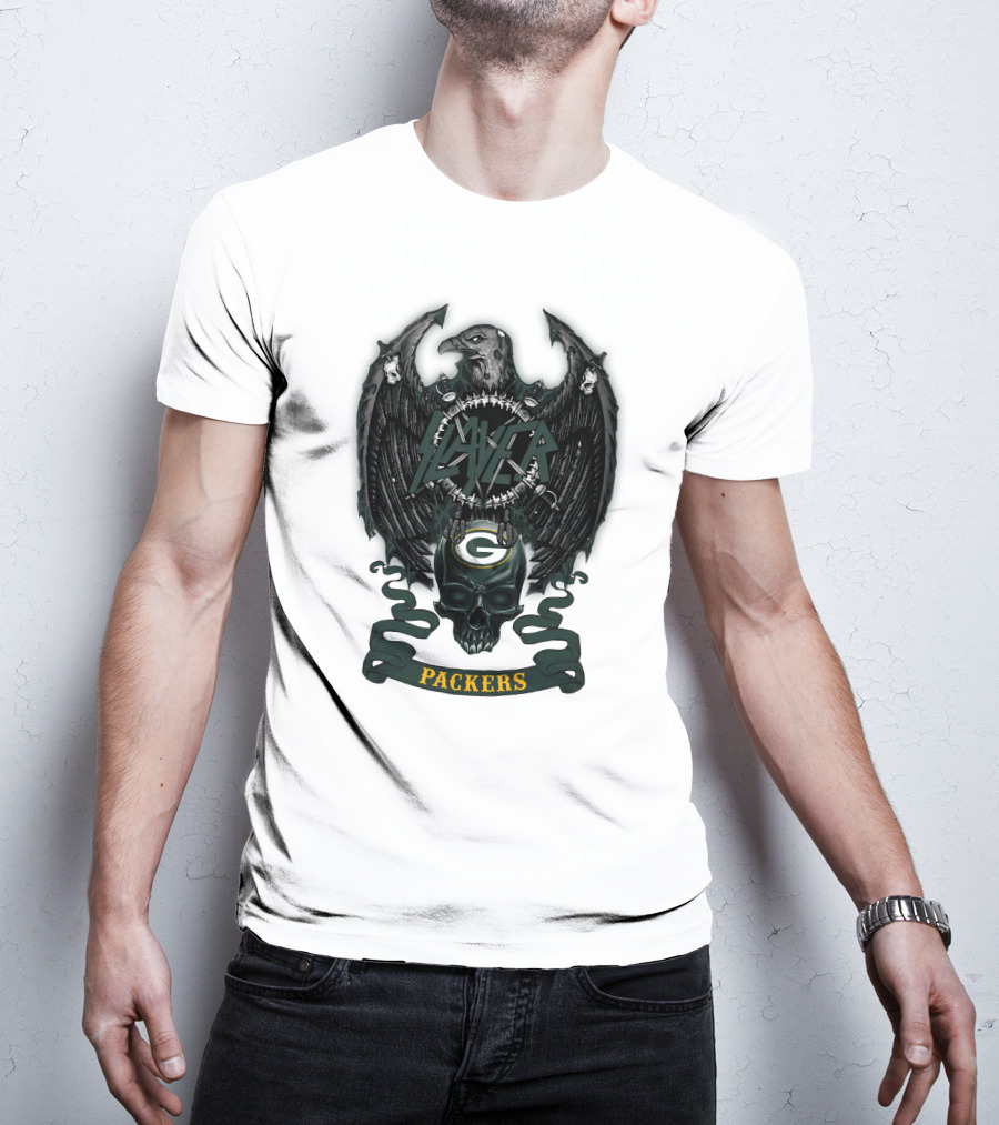 Slayer Packers Skull T-Shirt