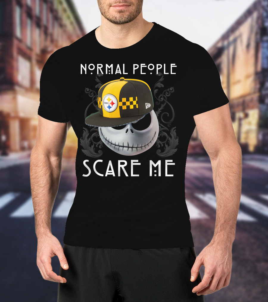 Normal People Scare Me Steelers T-Shirt