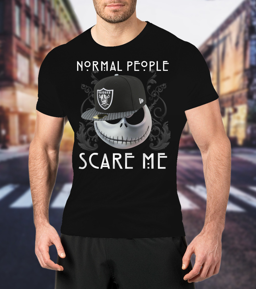 Normal People Scare Me Raiders Jack T-Shirt