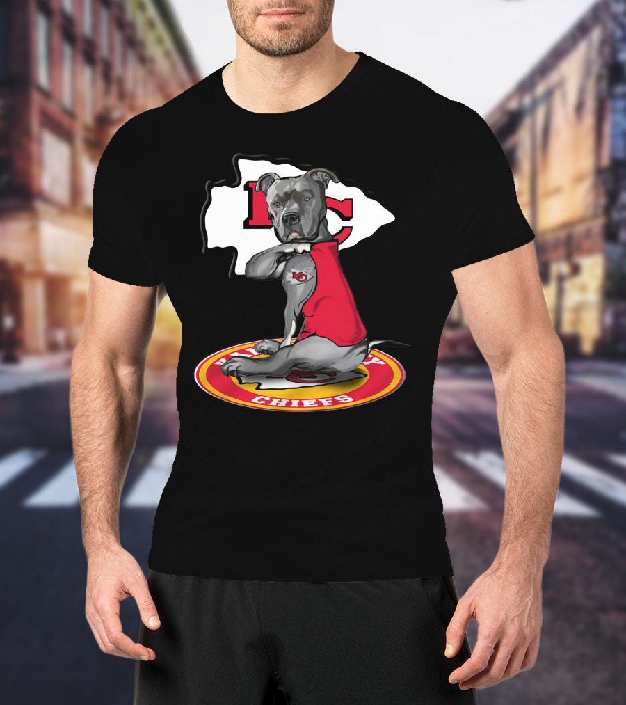 Kansas City Chiefs Dog Mascot KC Iconic T-Shirt