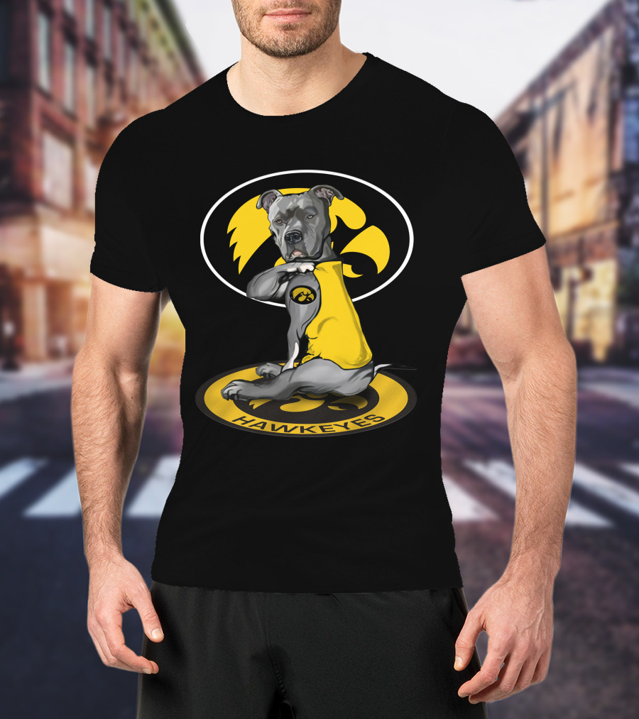 Iowa Hawkeyes Football Bulldog Supporter 2024 T-Shirt