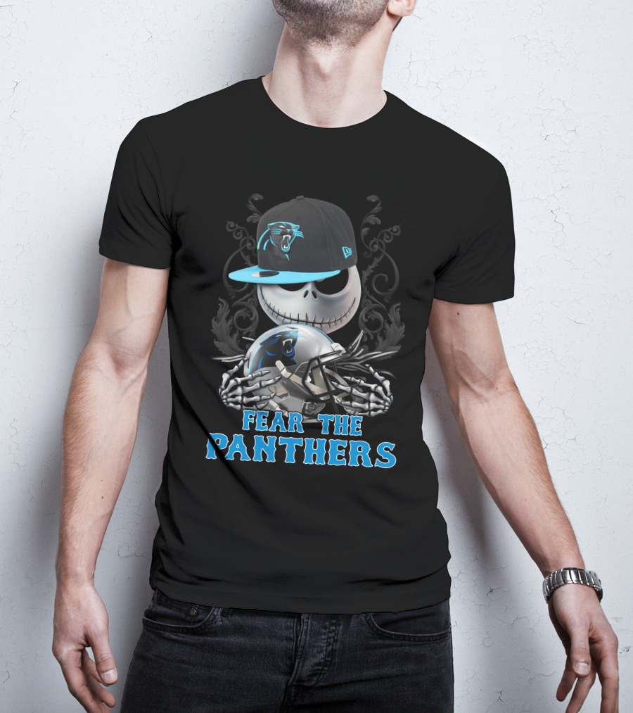 Fear The Panthers Carolina Panthers Ds001-05 T-Shirt