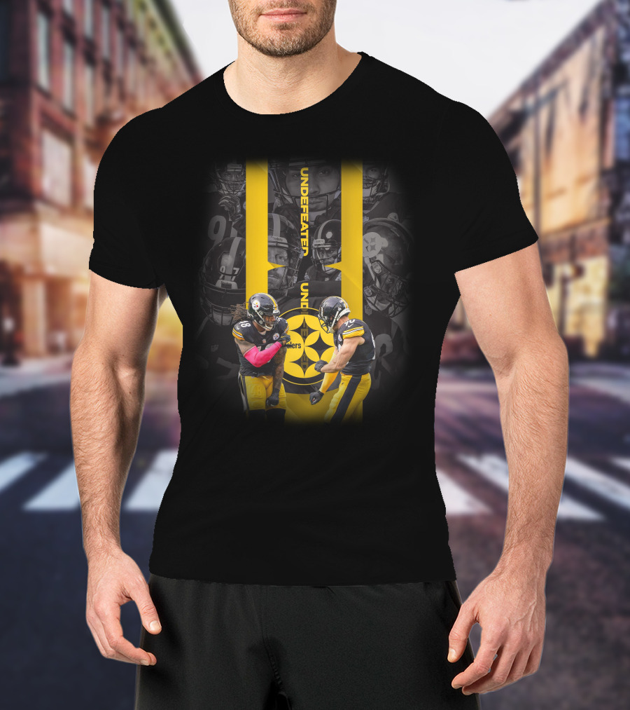 Here We Go Undefeated Steelers T-Shirt