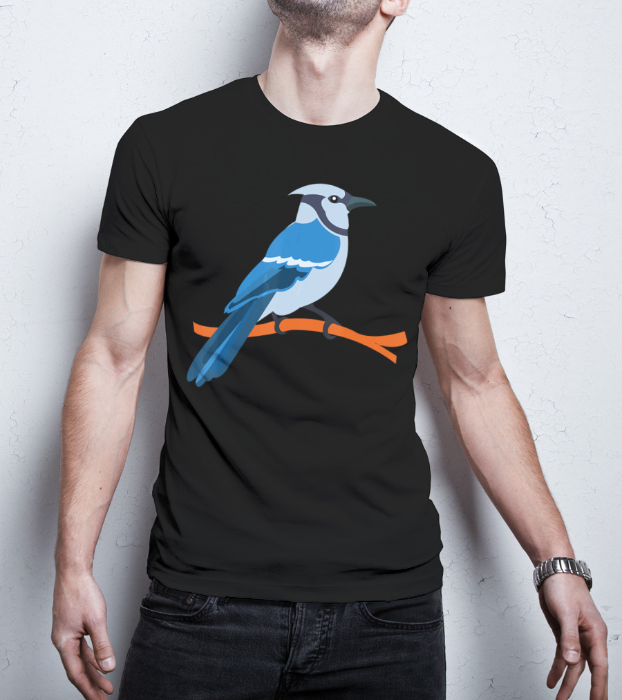 Cool Blue Jay Awesome Bird T-Shirt