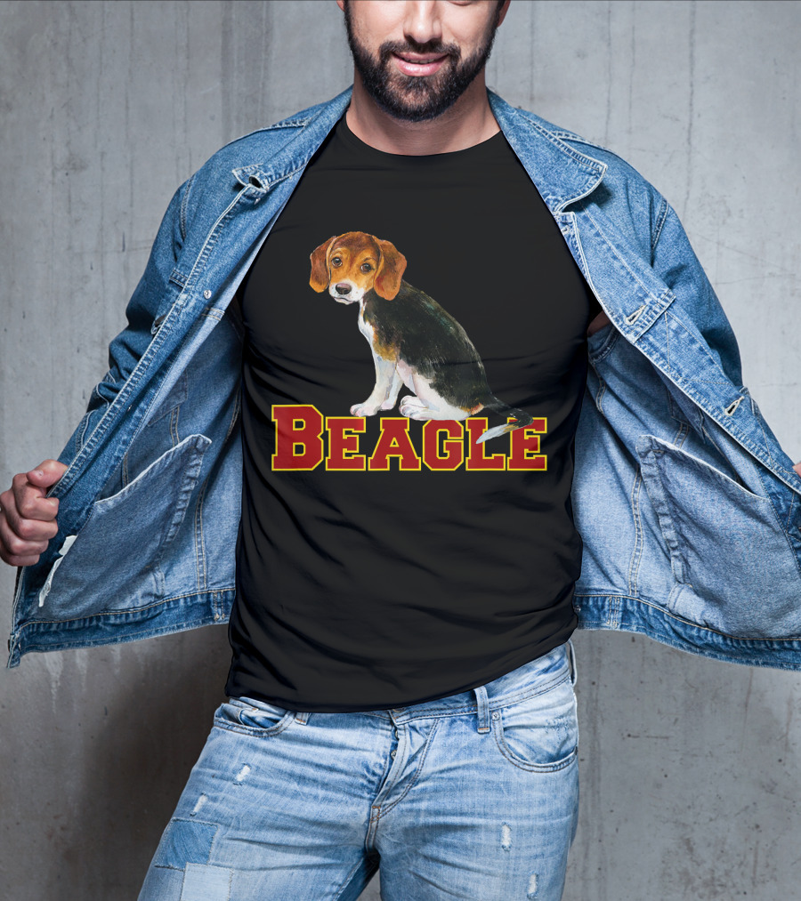 Beagle With Cute Puppy T-Shirt