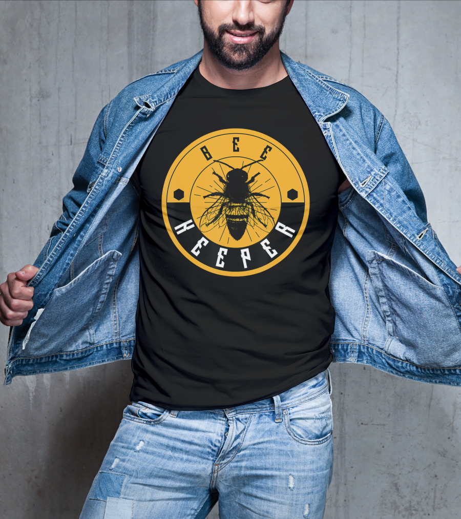 Bee Keeper Honey Bees Beekeeping Circle T-Shirt