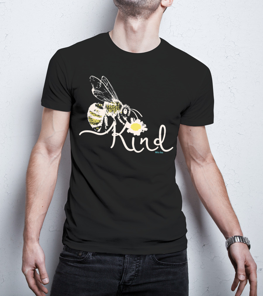 Bee Kind Flower By Minty T-Shirt