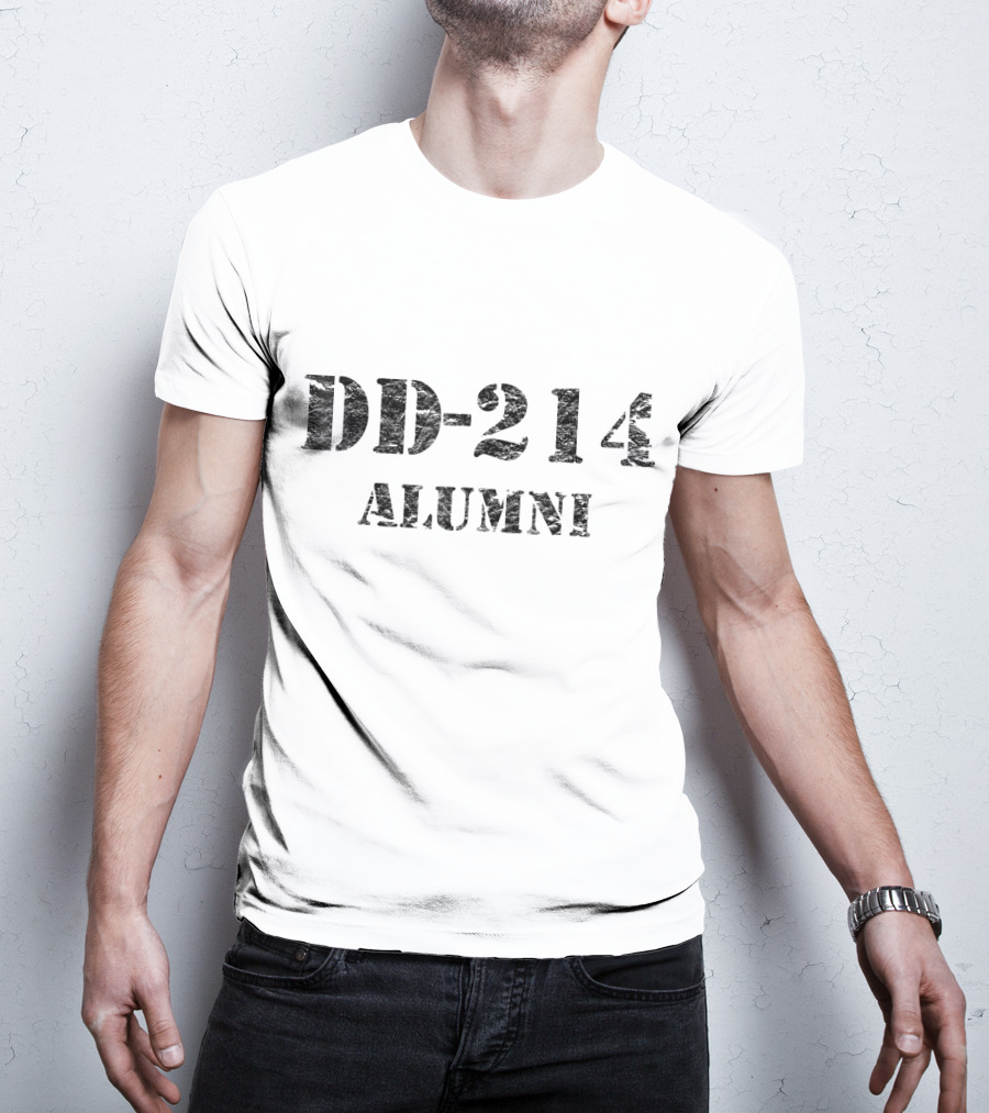 DD 214 Alumni USA Army Veteran T-Shirt