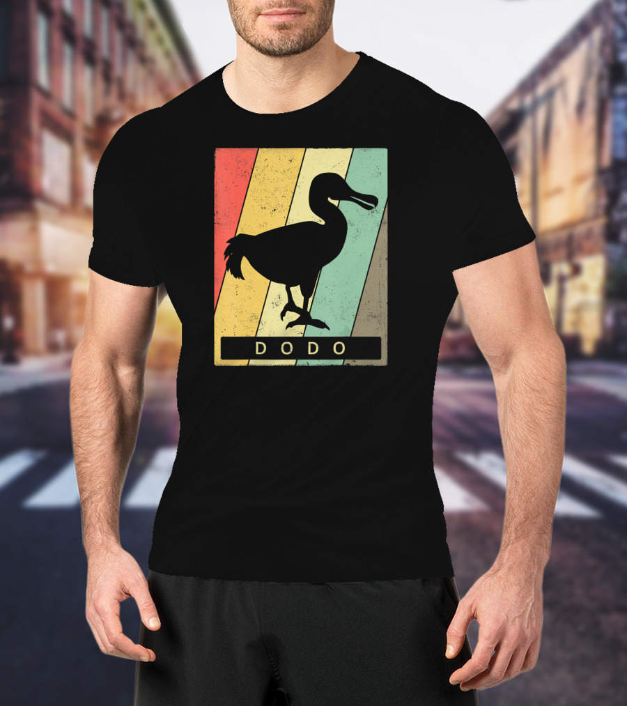 Dodo Bird Lover Vintage Dodo Retro Animal T-Shirt