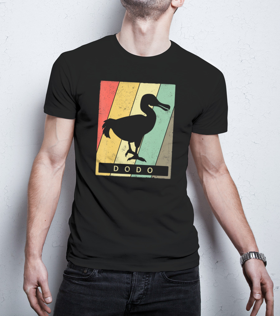 Dodo Bird Lover Vintage Dodo Retro Animal T-Shirt