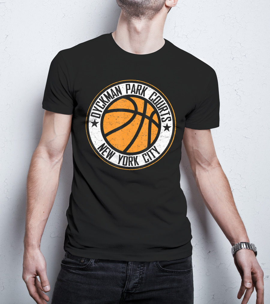 Dyckman Park Courts Basketball New York City T-Shirt