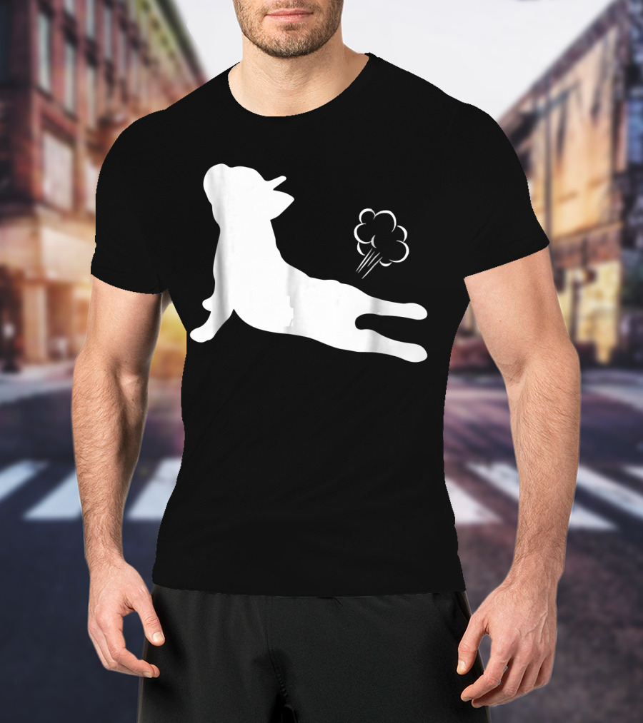 French Bulldog Yoga Exhale Pose Humor T-Shirt