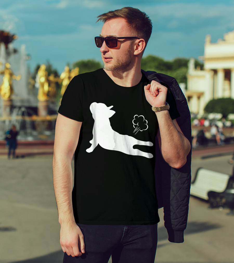 French Bulldog Yoga Exhale Pose Humor T-Shirt