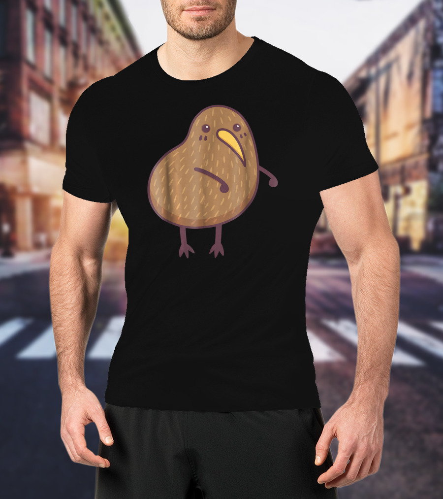Funny Kiwi Bird Flossing Dance Pose T-Shirt