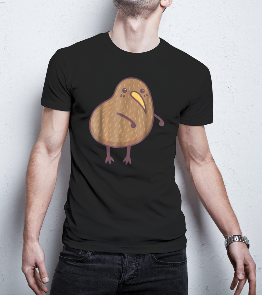 Funny Kiwi Bird Flossing Dance Pose T-Shirt