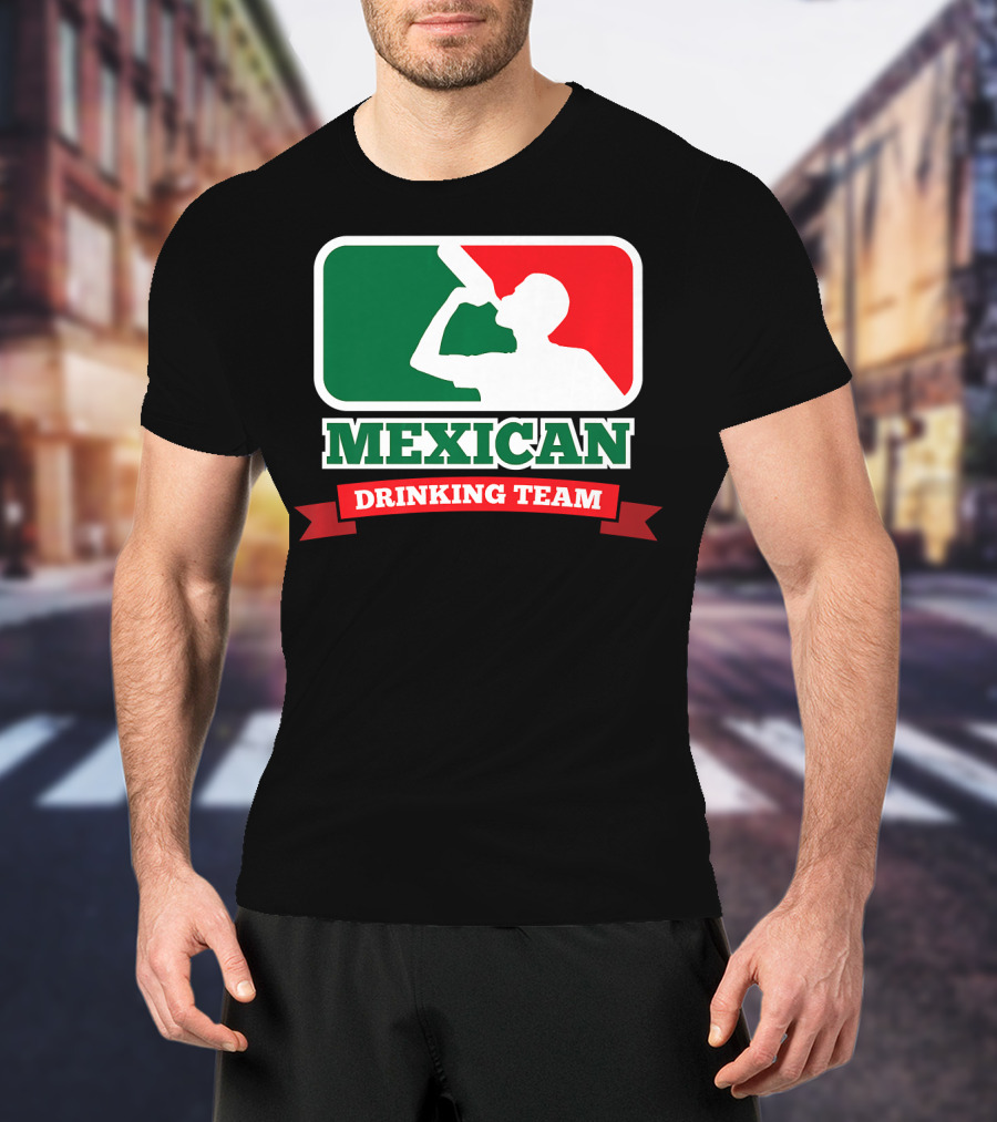 Mexican Drinking Team Funny Party T-Shirt