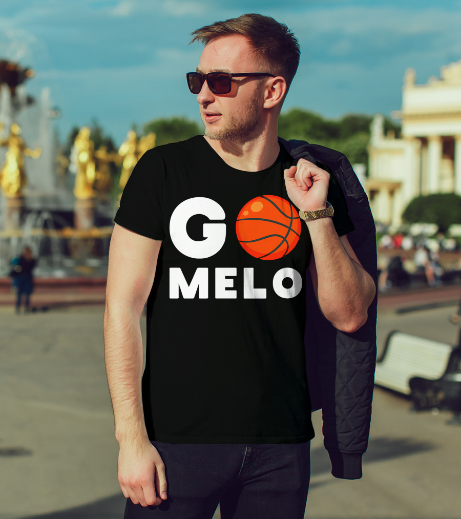 Go Melo Carmelo Basketball Enthusiast Gear T-Shirt