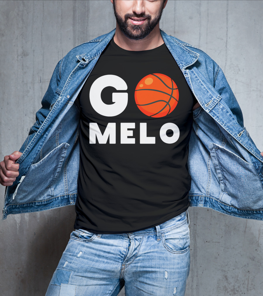 Go Melo Carmelo Basketball Enthusiast Gear T-Shirt