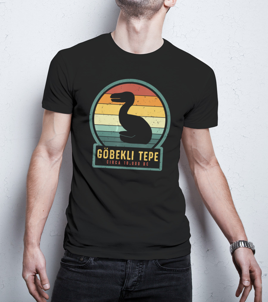 Göbekli Tepe Circa 10,000 BC Penguin Dodo Bird Ancient T-Shirt