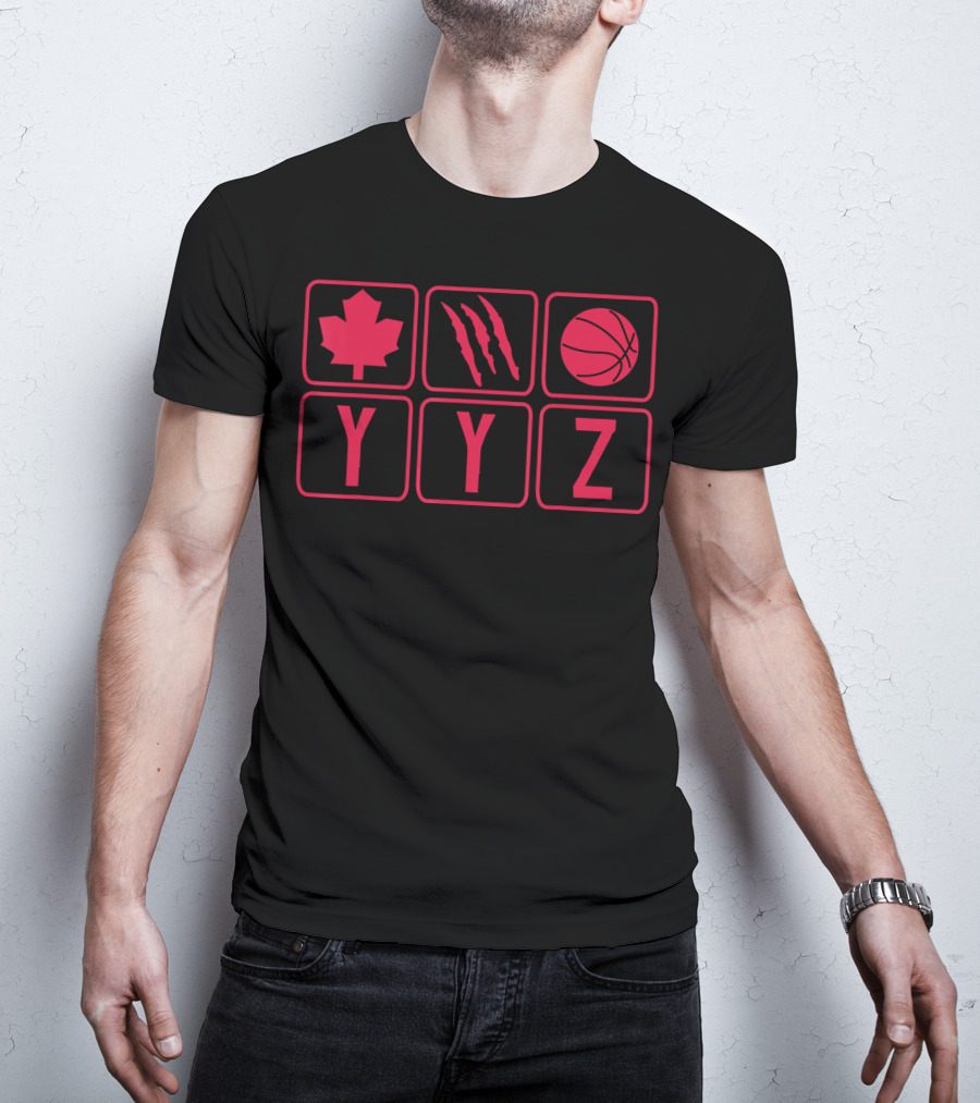 Canada's Team YYZ Basketball Raptors T-Shirt