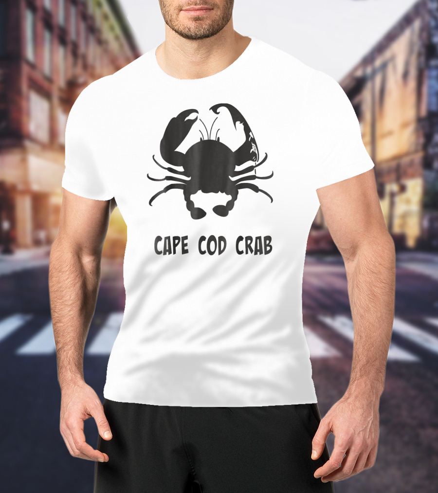 Cape Cod Crab Black T-Shirt