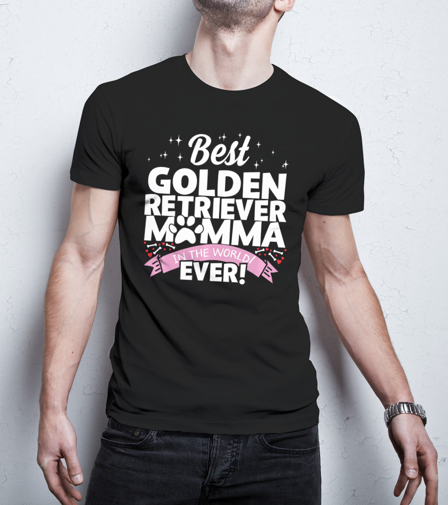 Best Golden Retriever Momma In The World Ever T-Shirt