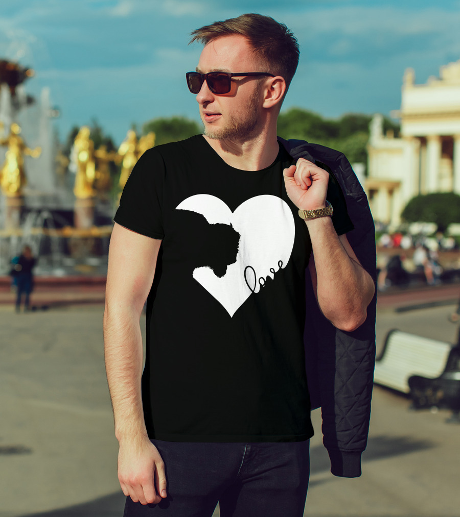 Bison Love Heart T-Shirt