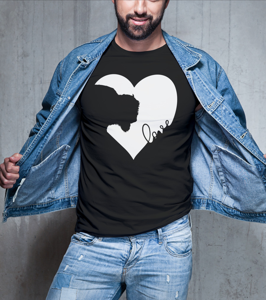 Bison Love Heart T-Shirt
