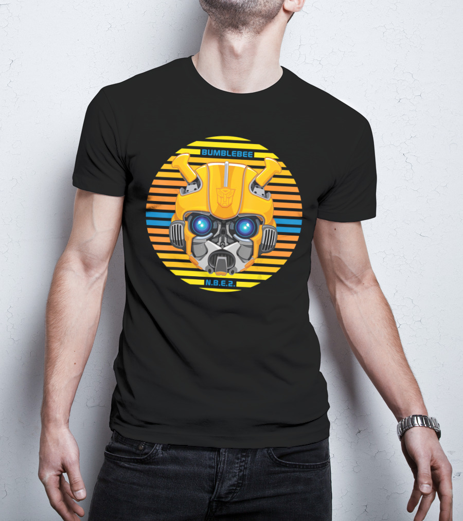 Bumblebee N.B.E.2 Transformers Movie Face T-Shirt