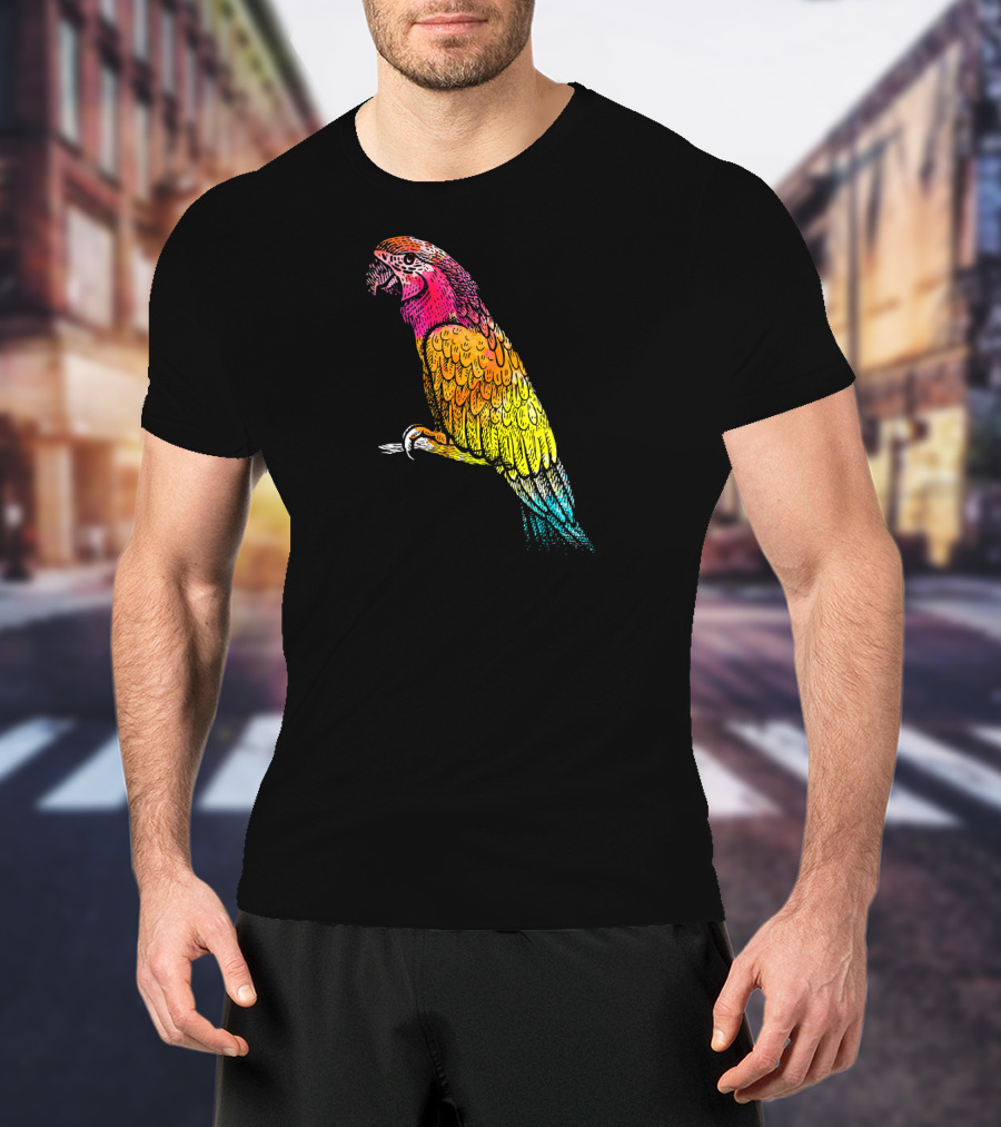 Tropic Bird Zoo Keeper Ornitho Idea Parrot T-Shirt
