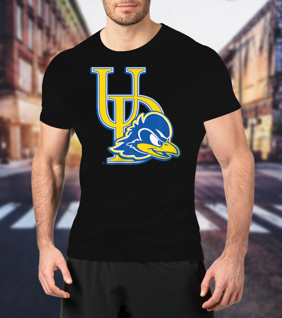 University Of Delaware Blue Hens Logo PPDEL11 T-Shirt