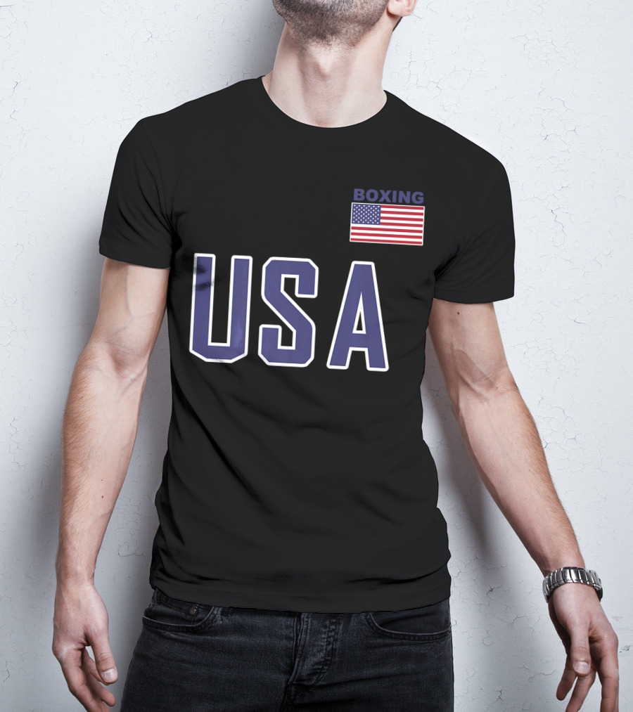 USA Boxing Flag Equipment T-Shirt