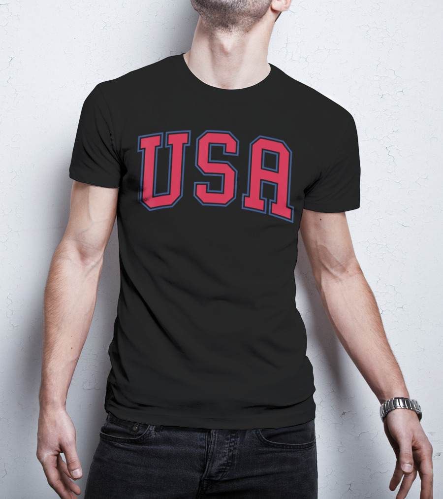 USA Patriotic American Women Men T-Shirt