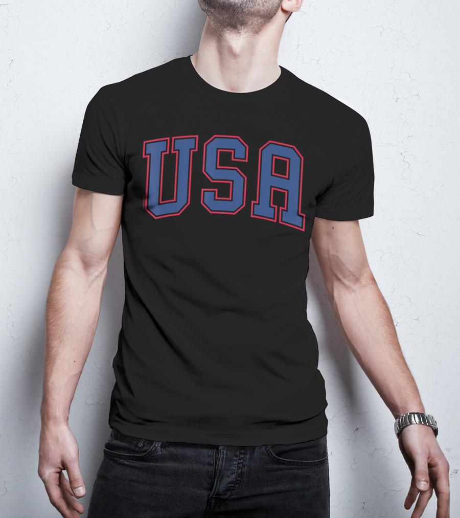 USA Women Men Patriotic American Pride T-Shirt