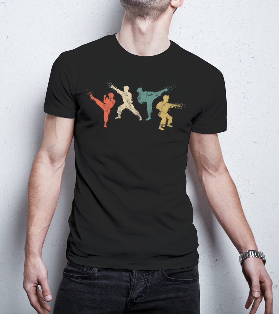 Vintage Martial Arts Kids T-Shirt