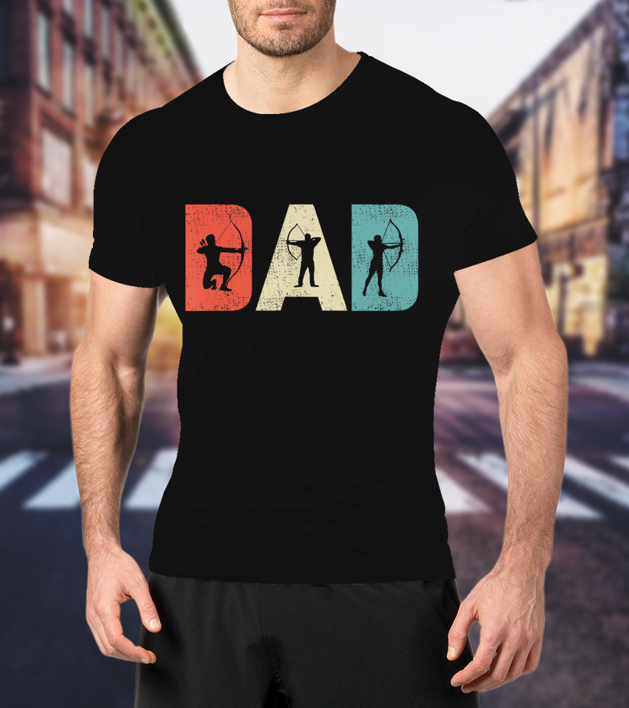 Dad Vintage Archery T-Shirt