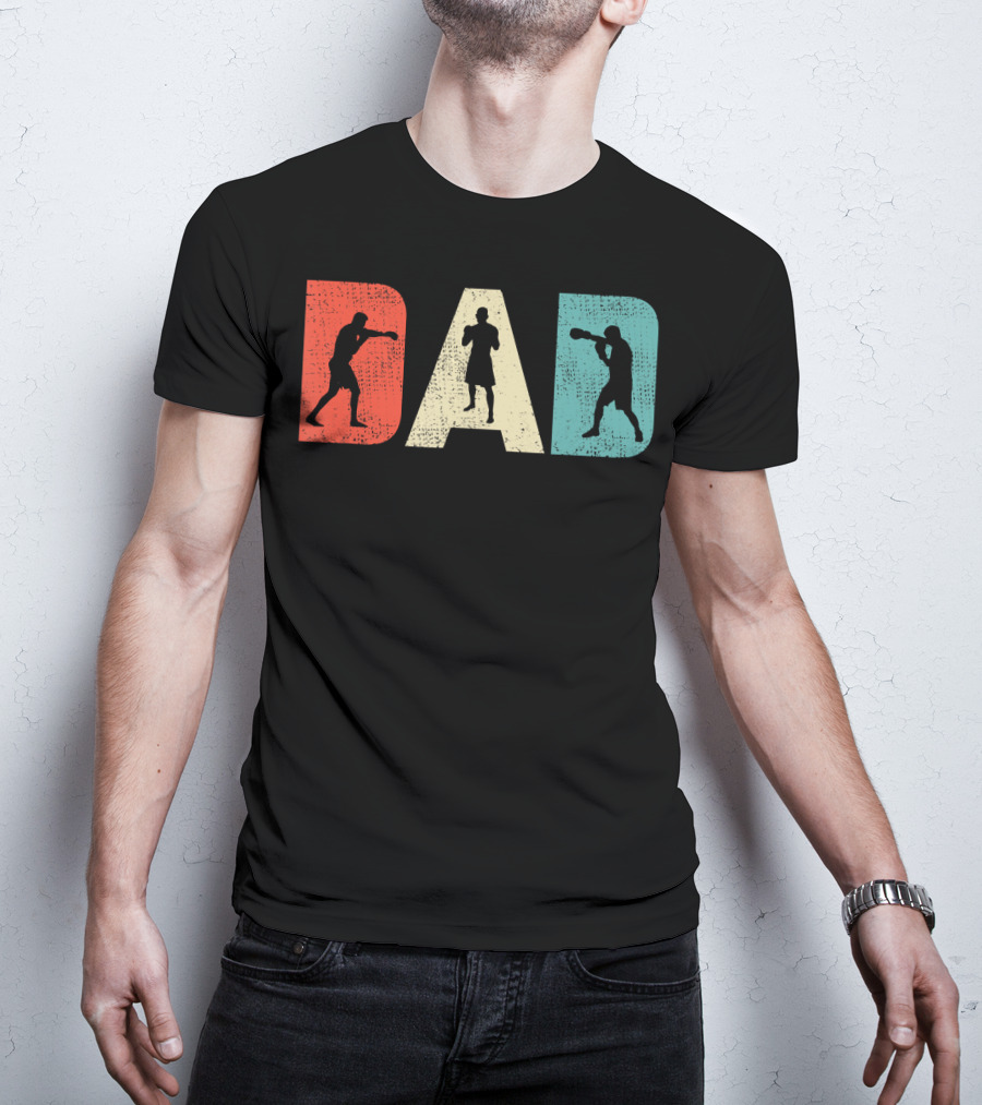Boxing Dad Vintage T-Shirt