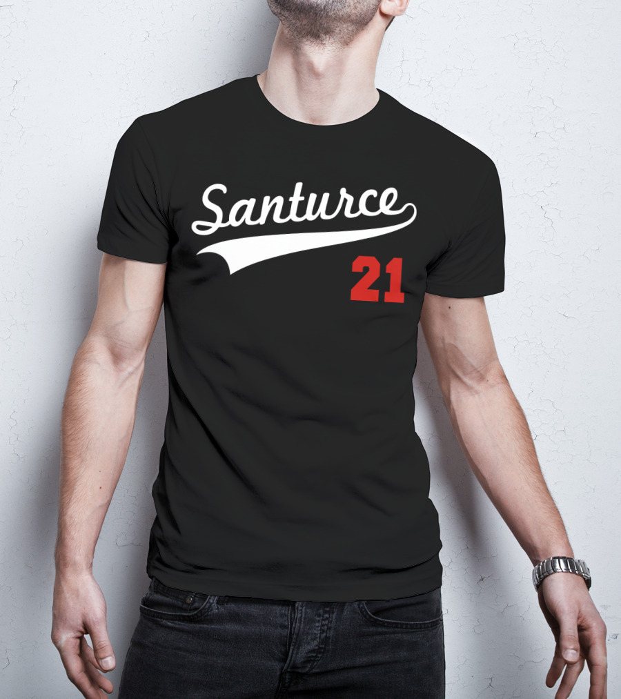 Santurce Puerto Rico Baseball 21 Vintage T-Shirt