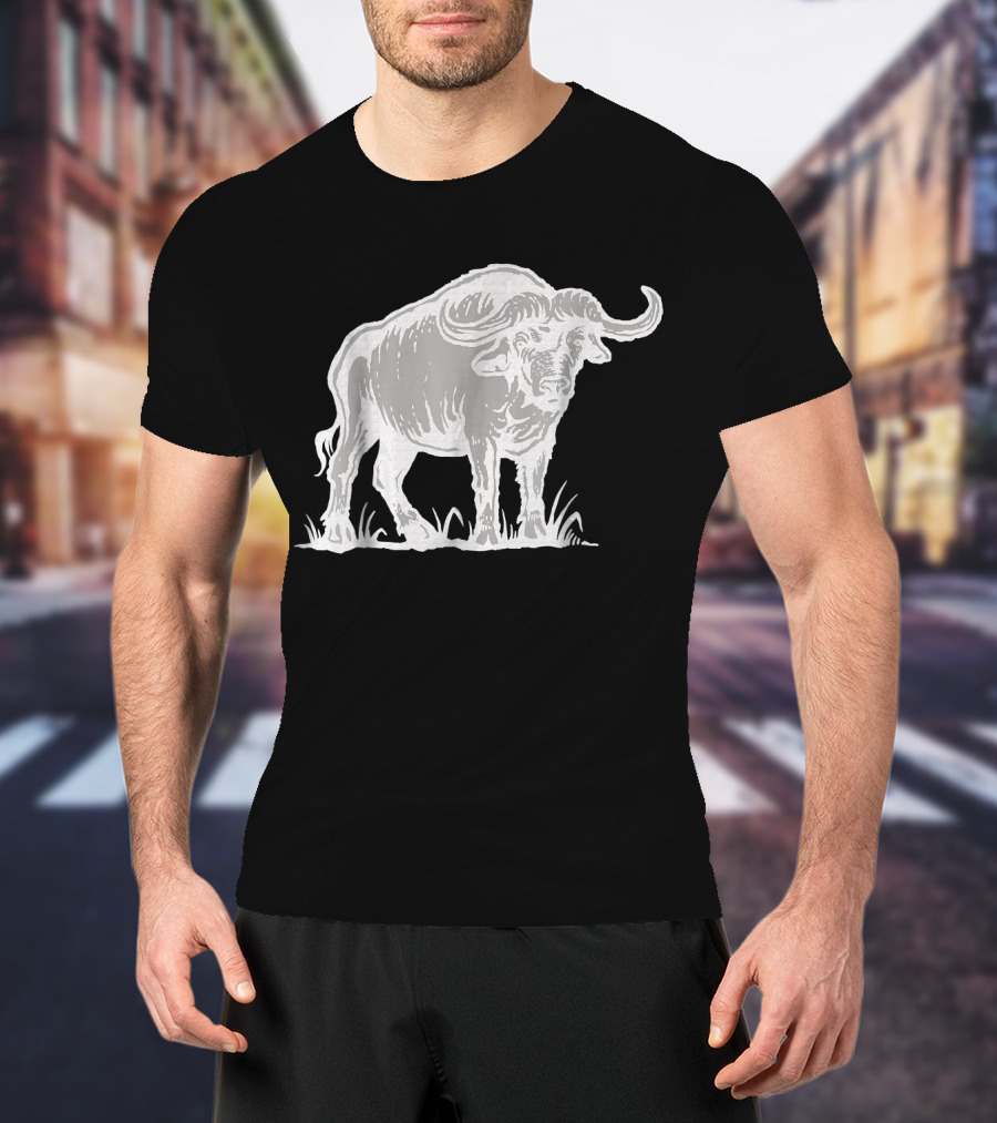 Water Buffalo Plains Bison T-Shirt