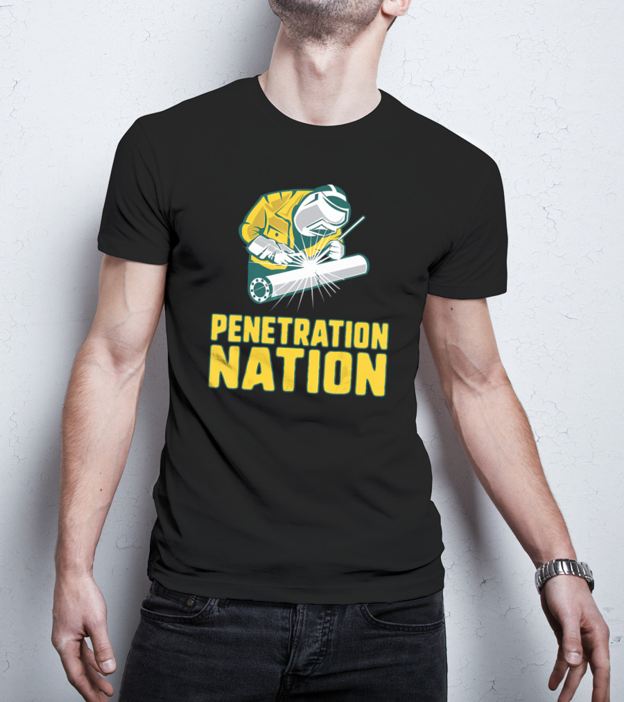 Penetration Nation Welder Spark Action T-Shirt