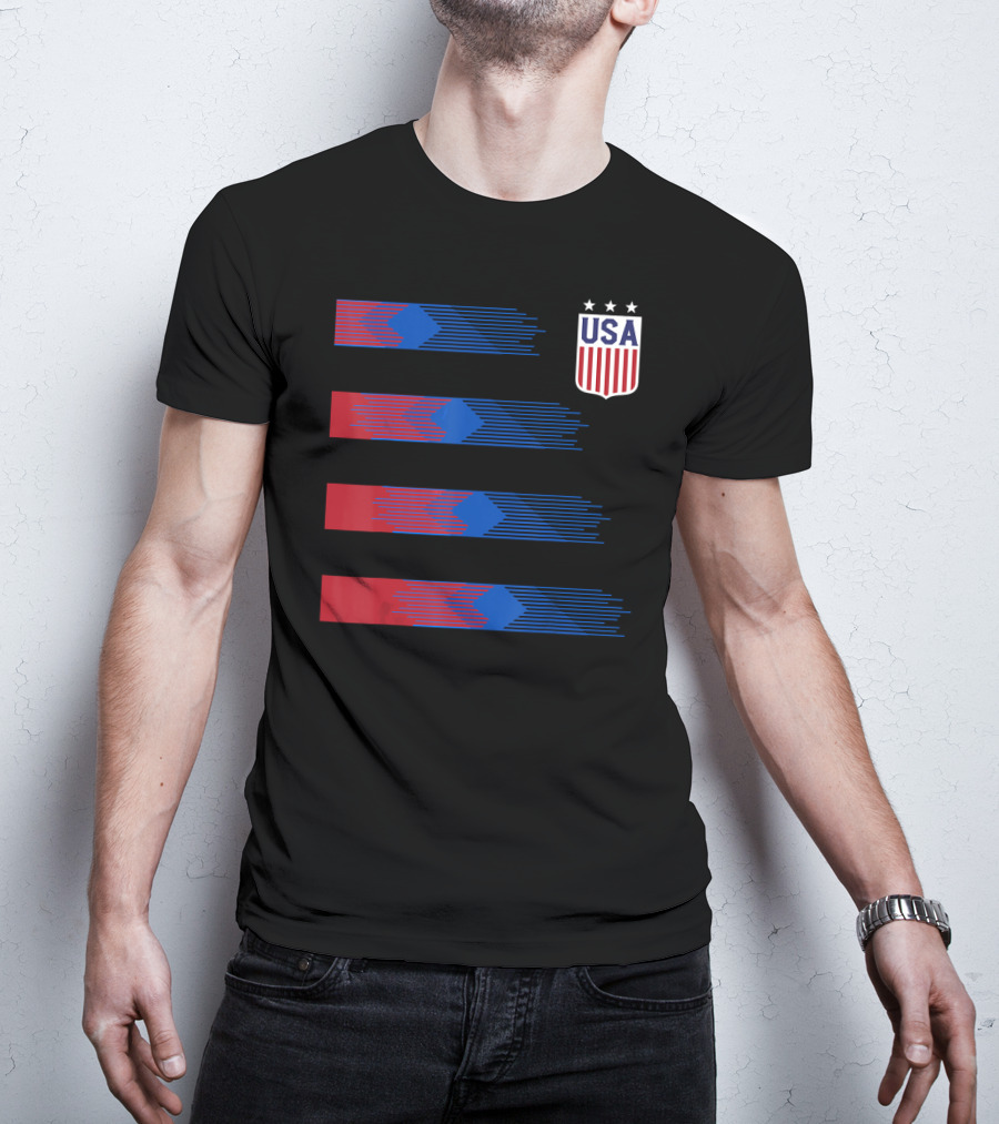 USA Soccer Cheer Women Men Kids T-Shirt