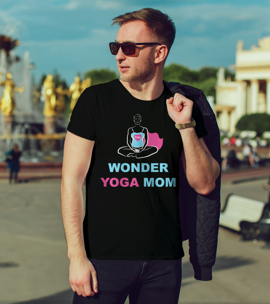 WONDER YOGA MOM Yoga T-Shirt