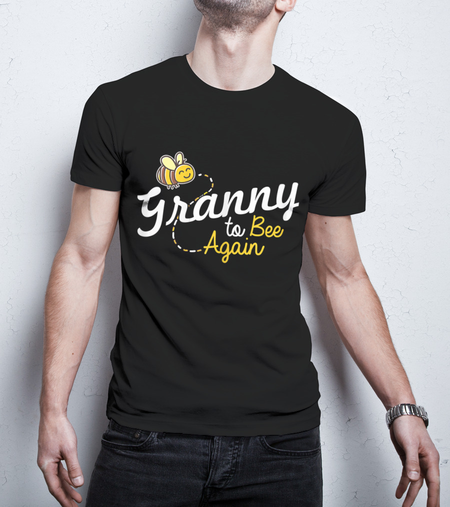 Granny To Bee Again With Cute Bee Icon T-Shirt