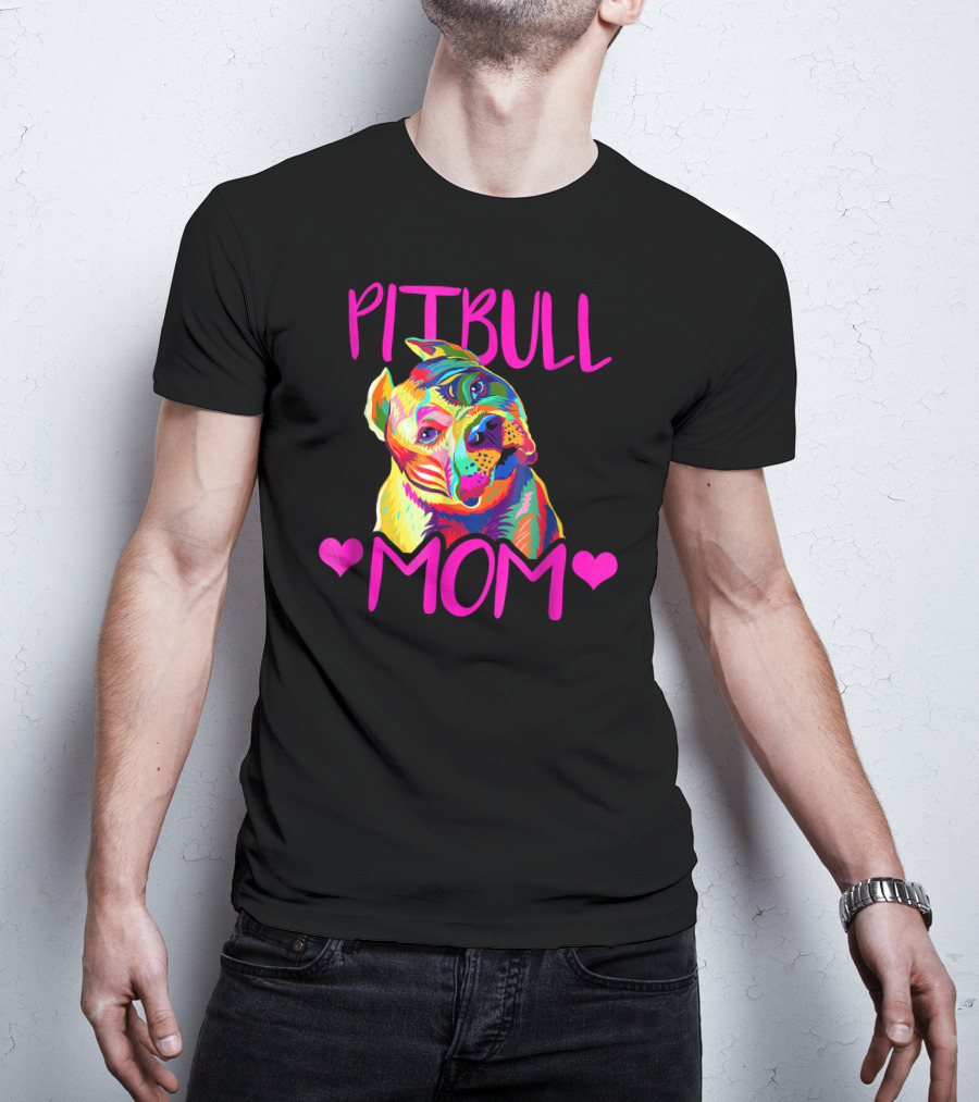 PITBULL MOM T-Shirt