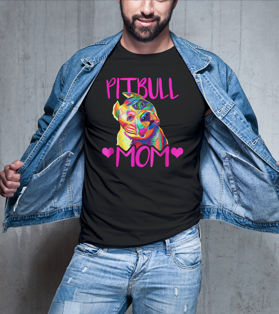 PITBULL MOM T-Shirt